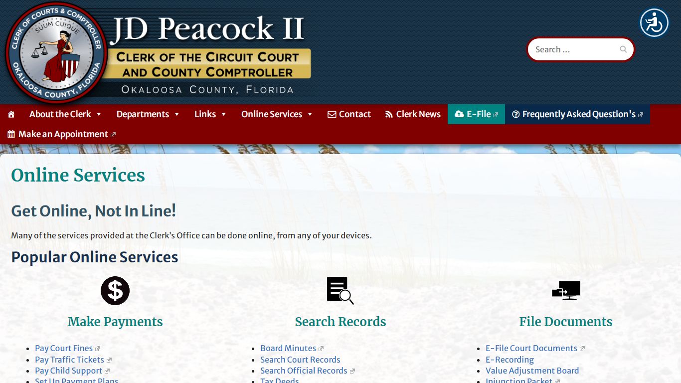 Online Services – Okaloosa Clerk of the Circuit Court ...